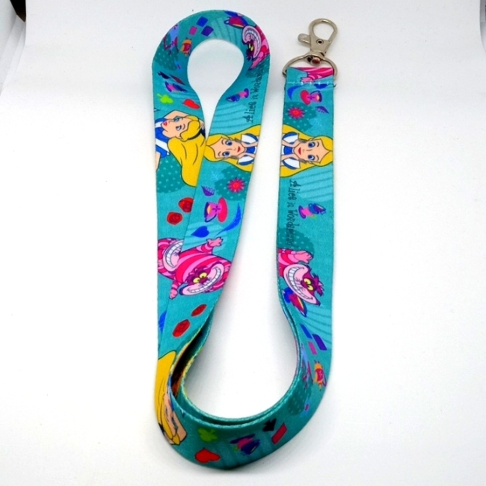 Alice in wonderland lanyard